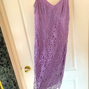 Purple Guess Lace Dress